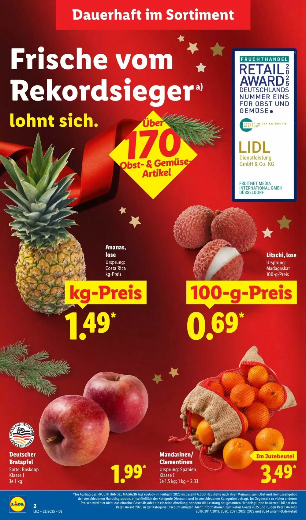 Lidl Prospekt (ab 22.12.2025) zum Blättern - Seite 8