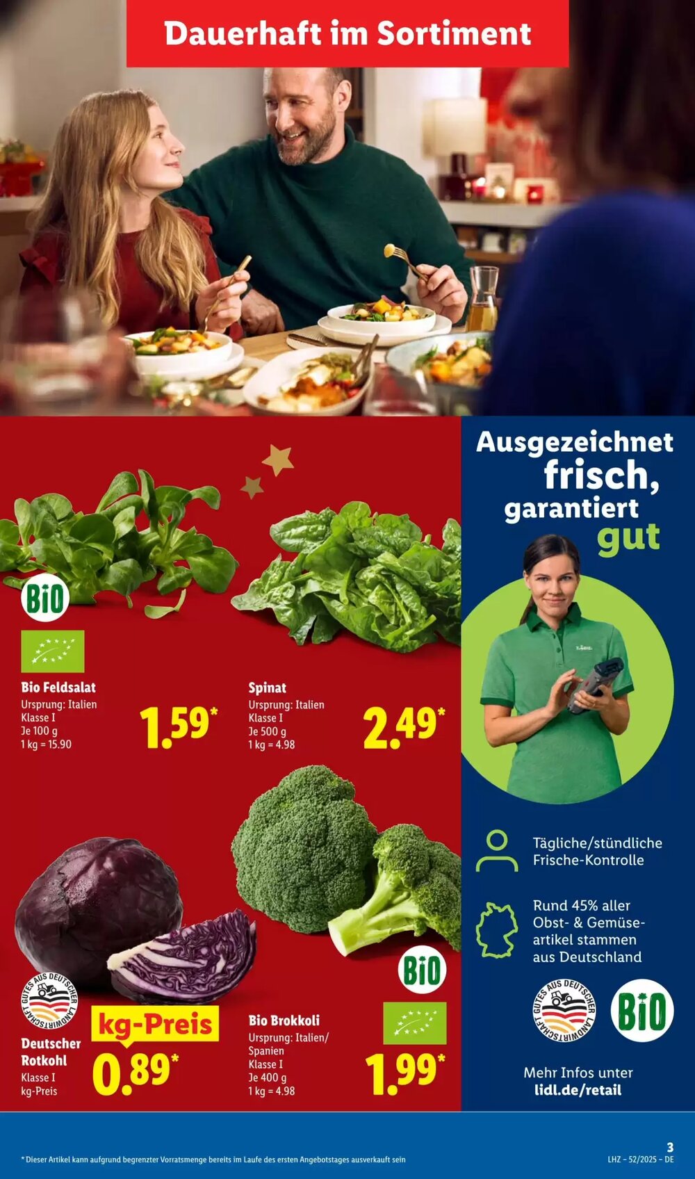 Lidl Prospekt (ab 22.12.2025) zum Blättern - Seite 9