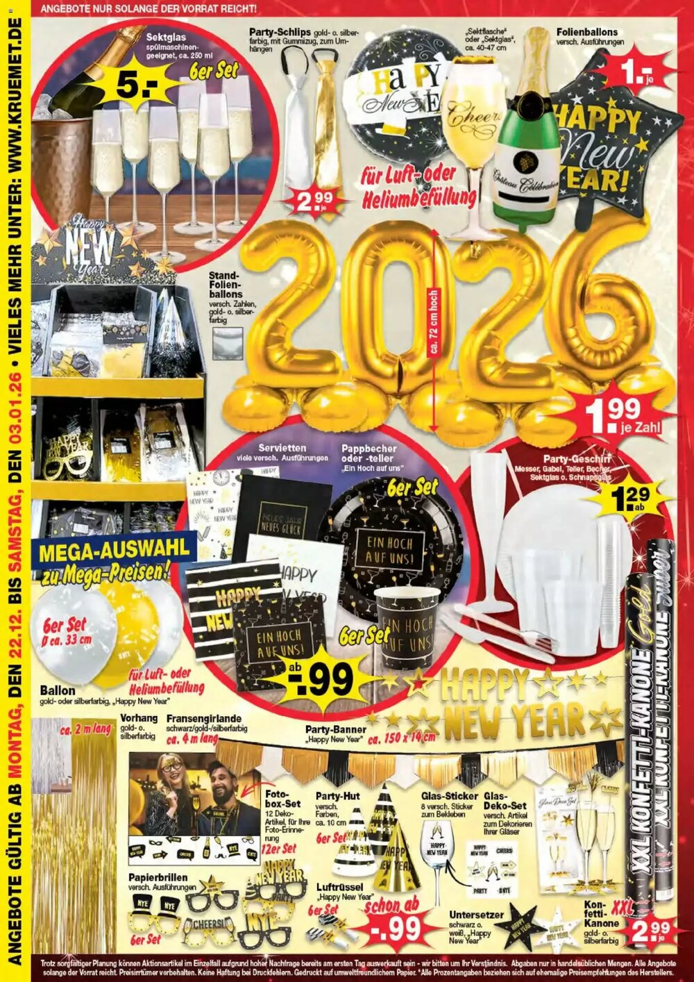 Krümet Sonderposten Prospekt (ab 22.12.2025) zum Blättern - Seite 2