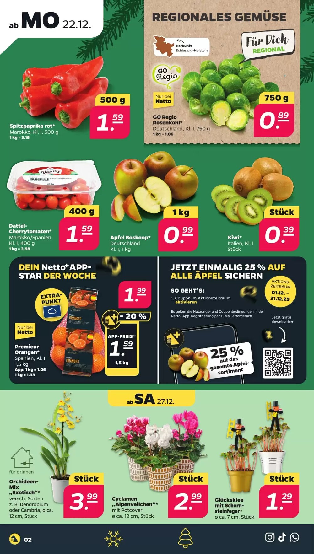 NETTO Prospekt (ab 22.12.2025) zum Blättern - Seite 2