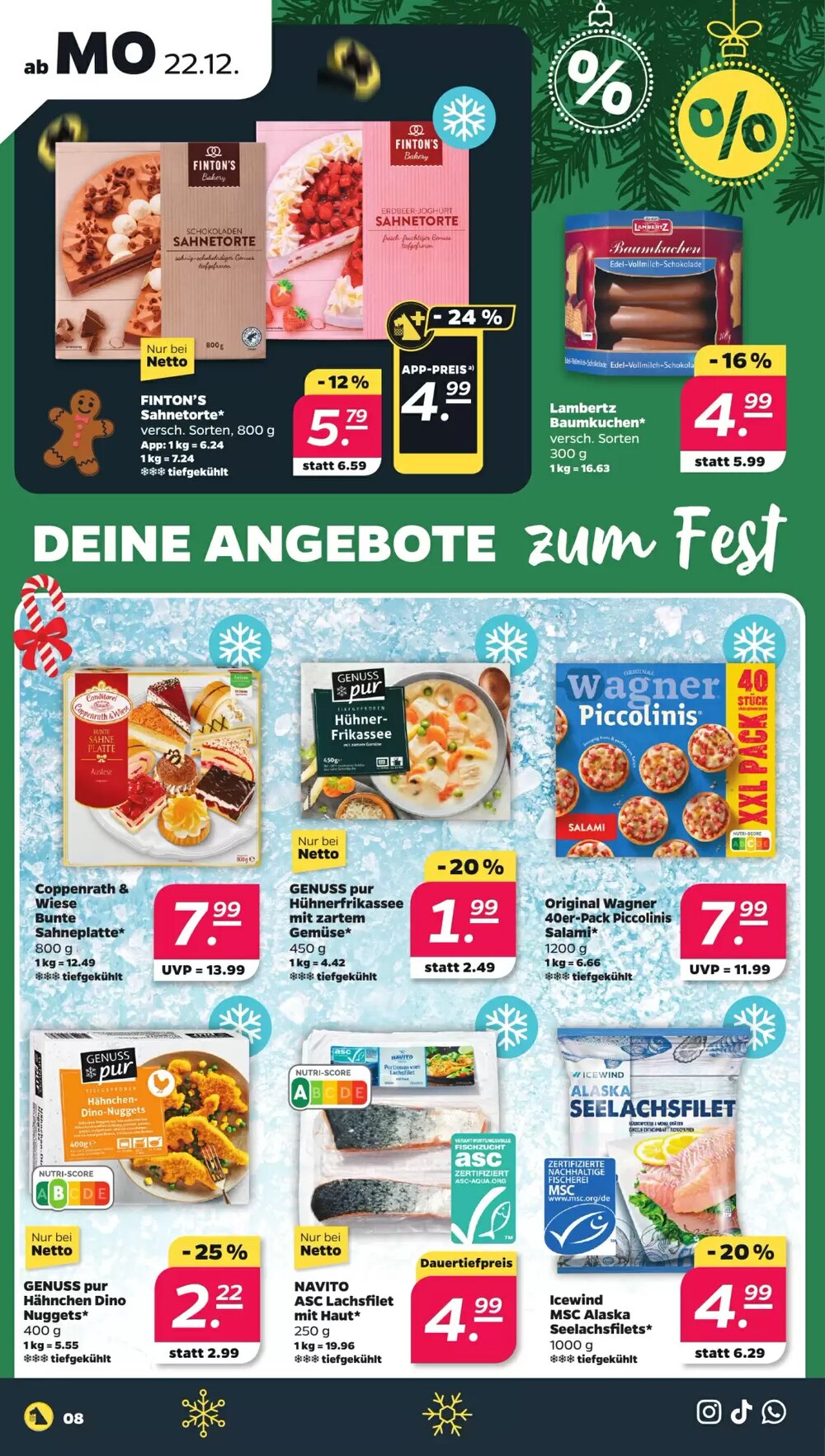 NETTO Prospekt (ab 22.12.2025) zum Blättern - Seite 8