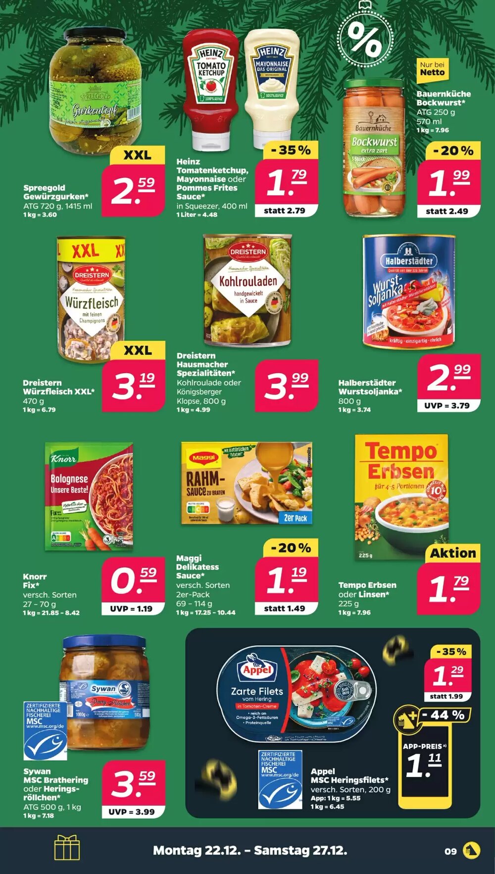 NETTO Prospekt (ab 22.12.2025) zum Blättern - Seite 9