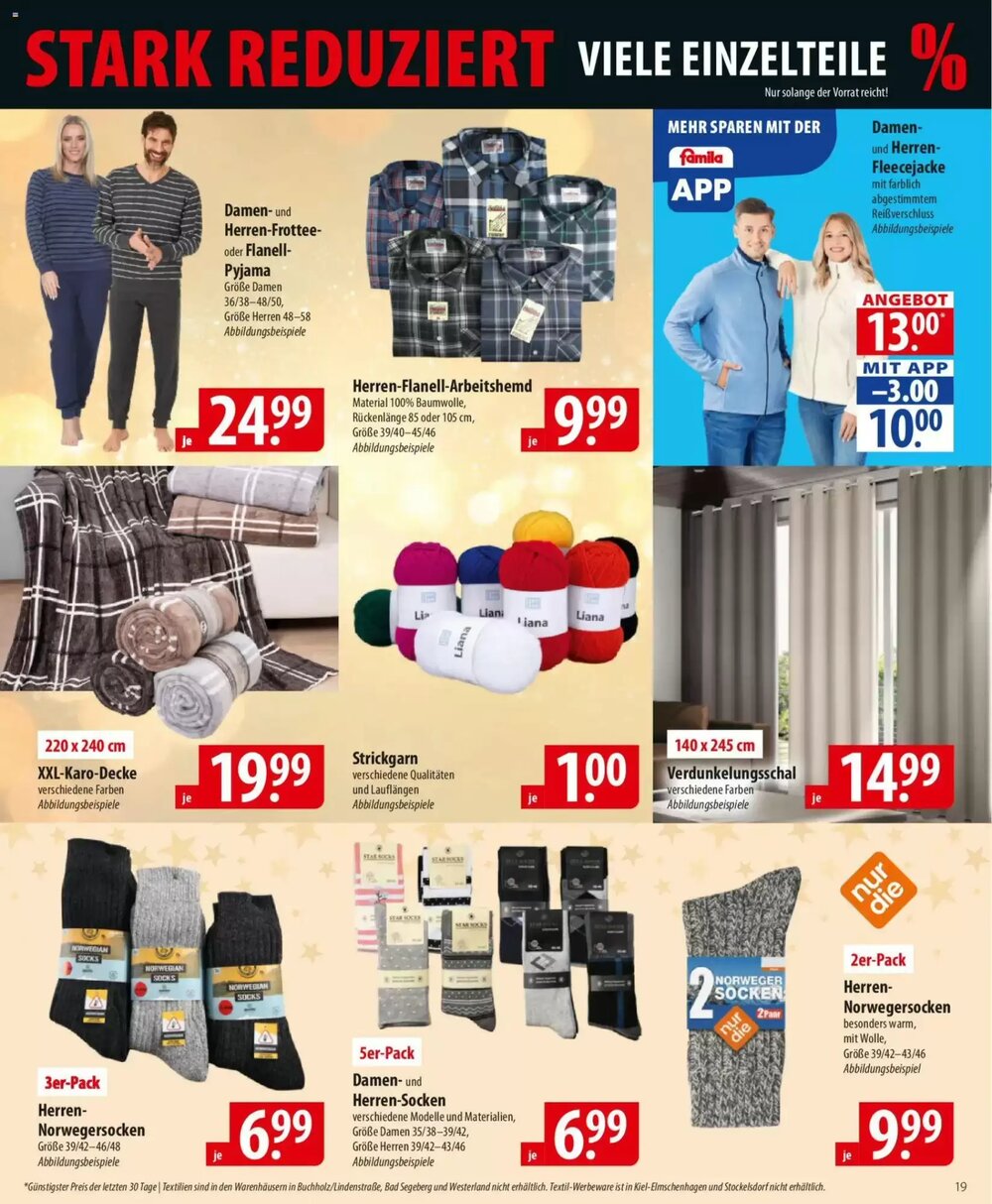 Famila Nord Ost Prospekt (ab 22.12.2025) zum Blättern - Seite 19