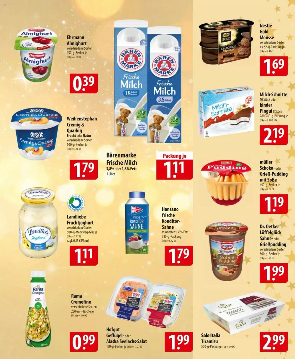 Famila Nord Ost Prospekt (ab 22.12.2025) zum Blättern - Seite 7