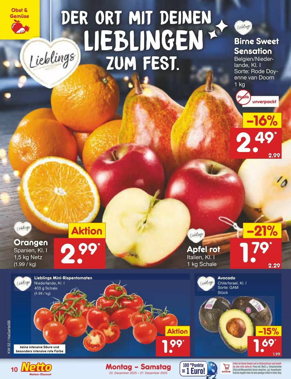Netto Marken-Discount Prospekt (ab 22.12.2025) zum Blättern - Seite 10