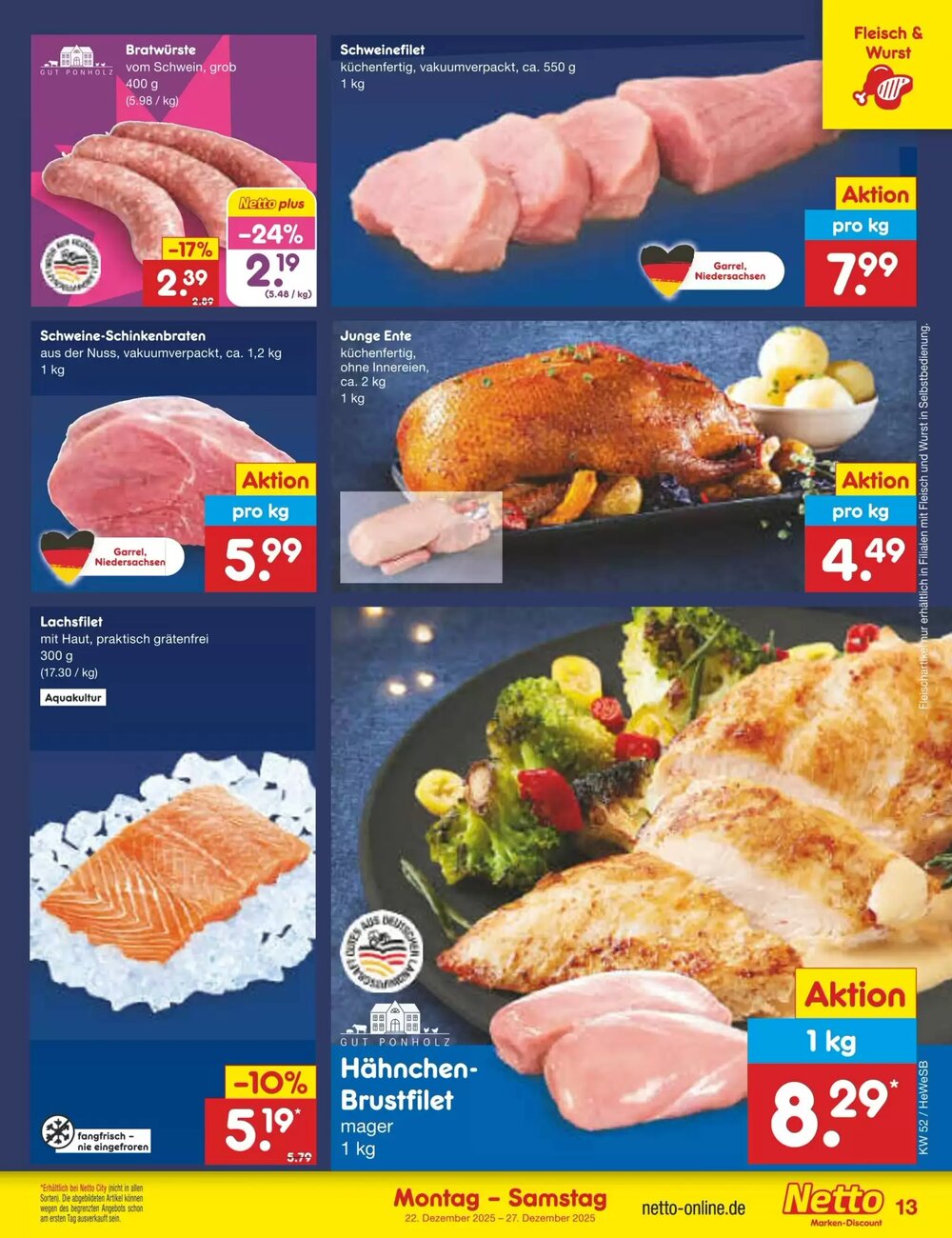 Netto Marken-Discount Prospekt (ab 22.12.2025) zum Blättern - Seite 13