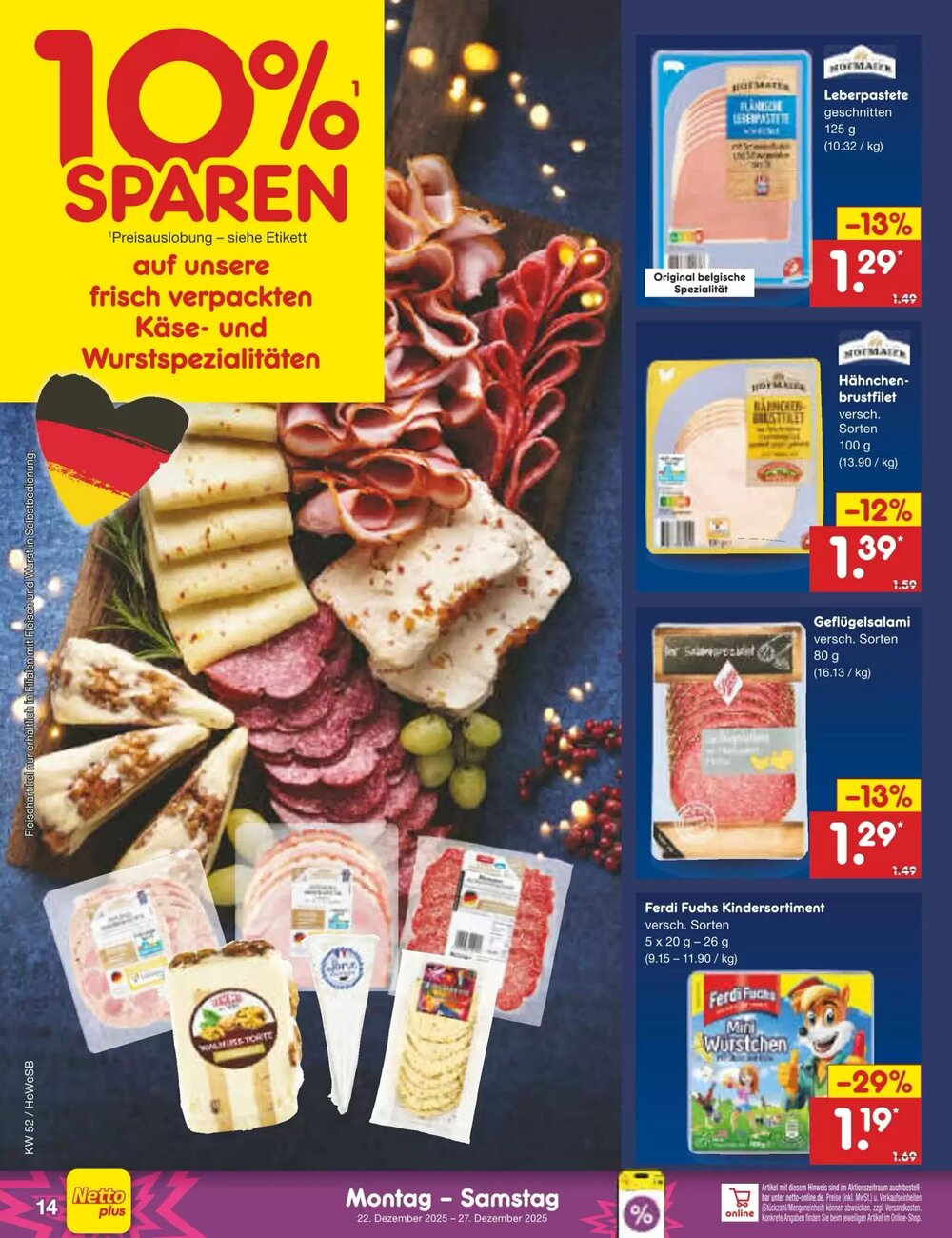Netto Marken-Discount Prospekt (ab 22.12.2025) zum Blättern - Seite 14