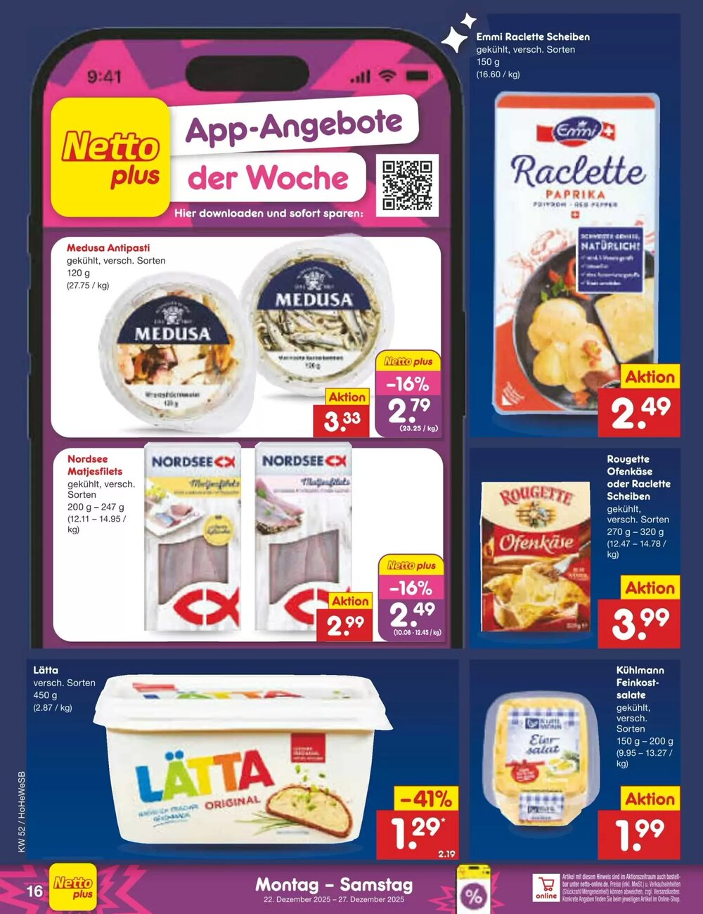 Netto Marken-Discount Prospekt (ab 22.12.2025) zum Blättern - Seite 16