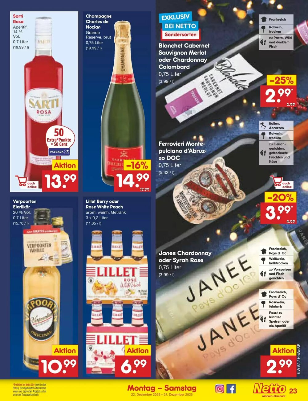 Netto Marken-Discount Prospekt (ab 22.12.2025) zum Blättern - Seite 23