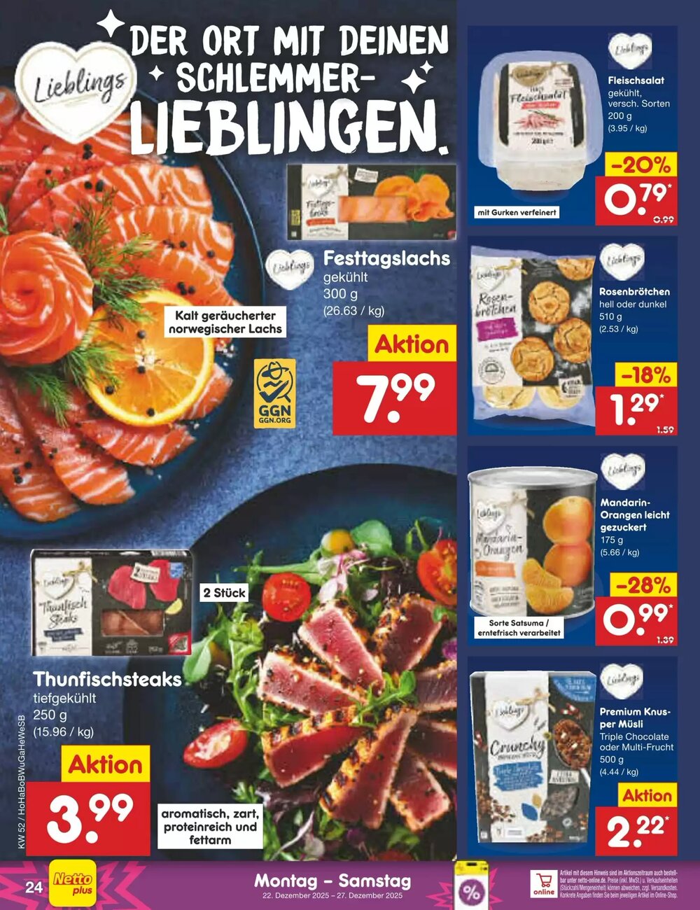 Netto Marken-Discount Prospekt (ab 22.12.2025) zum Blättern - Seite 24