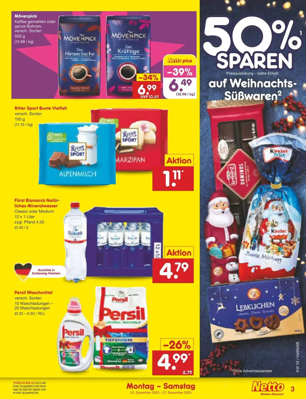 Netto Marken-Discount Prospekt (ab 22.12.2025) zum Blättern - Seite 3