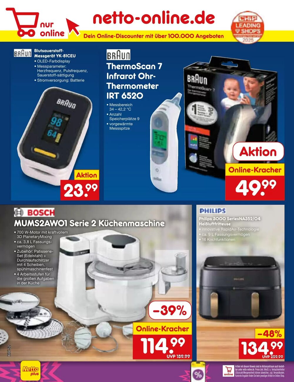 Netto Marken-Discount Prospekt (ab 22.12.2025) zum Blättern - Seite 50