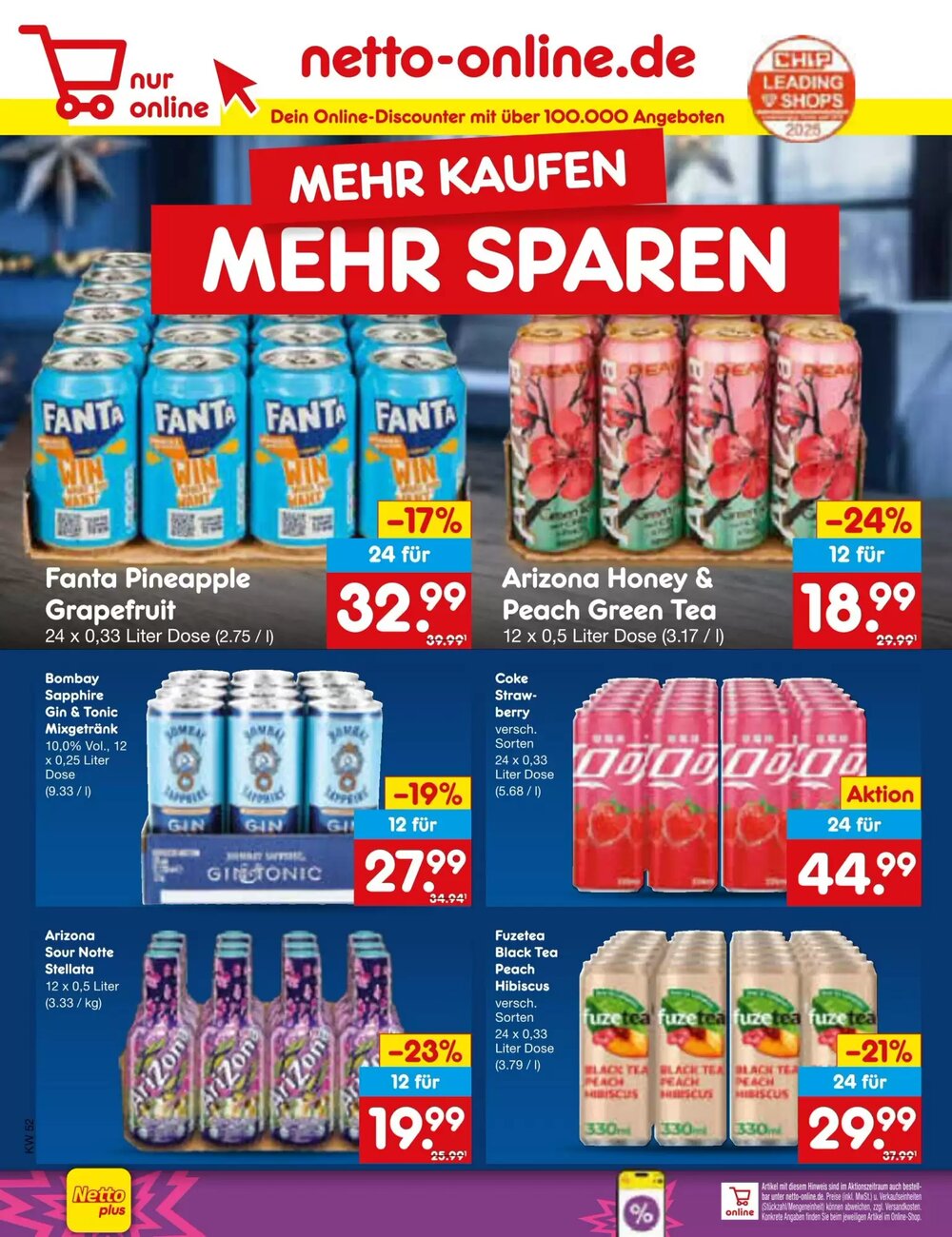 Netto Marken-Discount Prospekt (ab 22.12.2025) zum Blättern - Seite 52