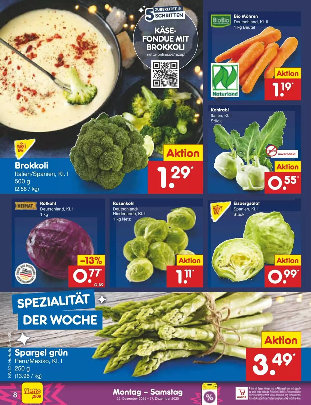 Netto Marken-Discount Prospekt (ab 22.12.2025) zum Blättern - Seite 8