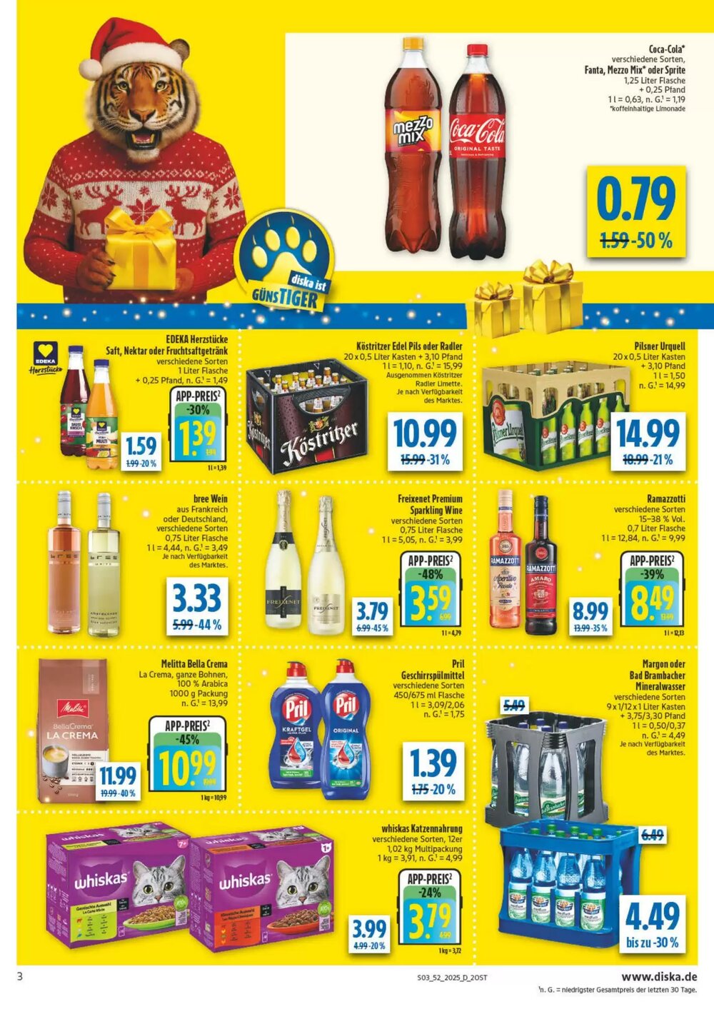 diska Prospekt (ab 22.12.2025) zum Blättern - Seite 3