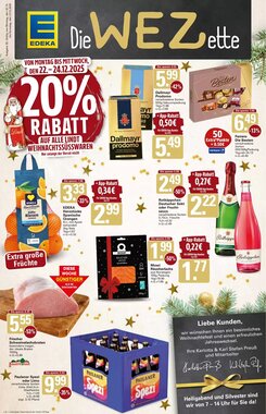 WEZ Prospekt (ab 22.12.2025) zum Blättern