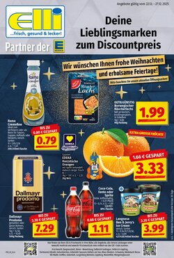 Elli Markt Prospekt (ab 22.12.2025) zum Blättern