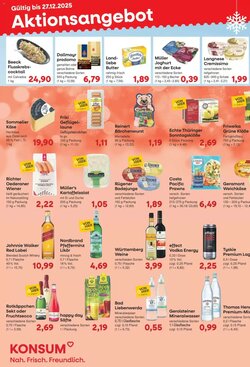 Konsum Leipzig Prospekt (ab 22.12.2025) zum Blättern