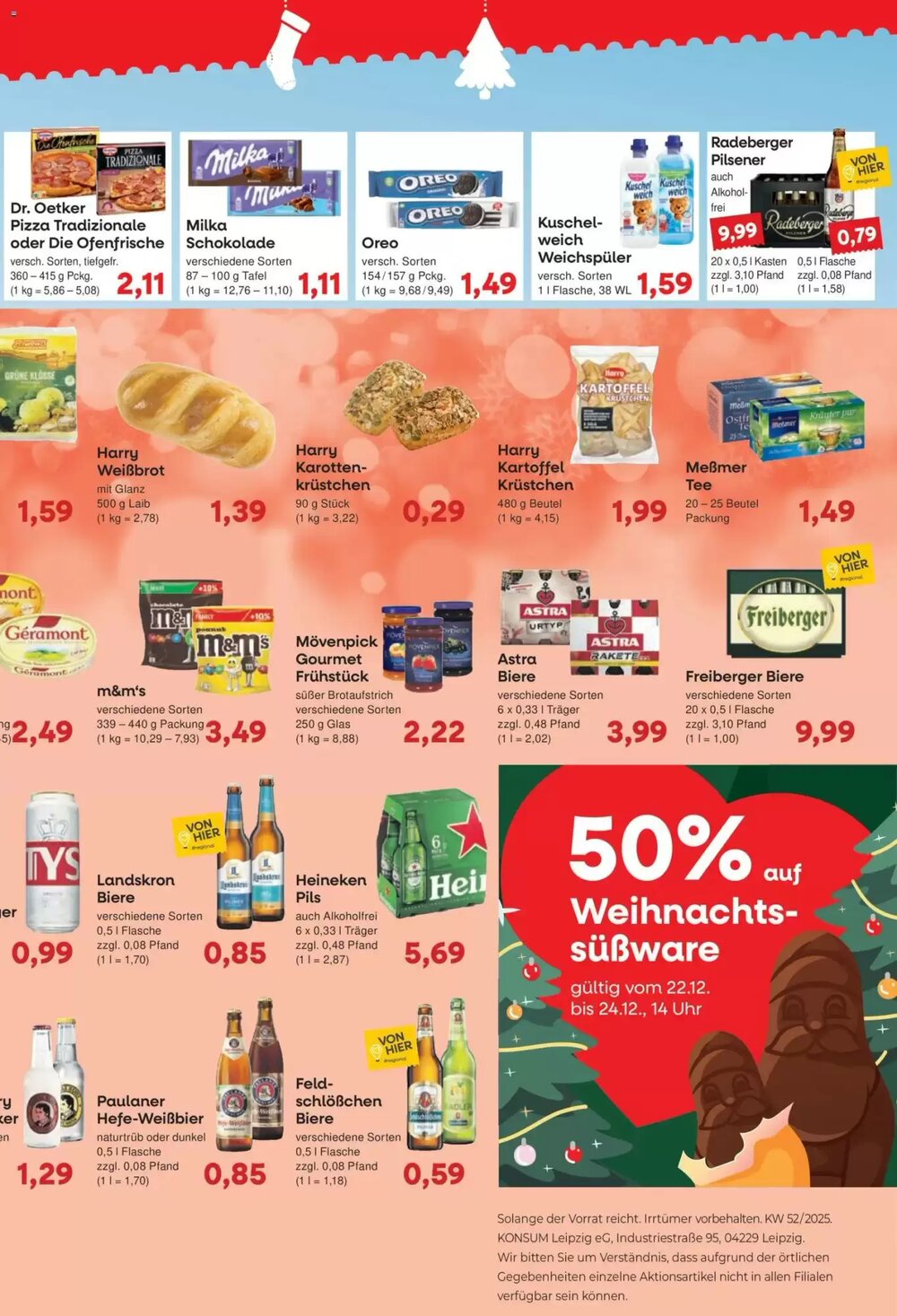 Konsum Leipzig Prospekt (ab 22.12.2025) zum Blättern - Seite 2