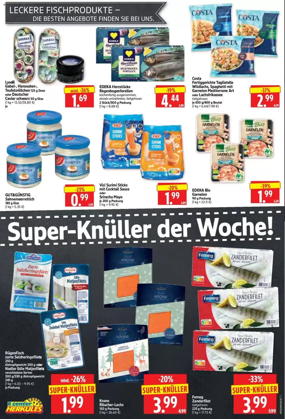 Edeka Herkules Prospekt (ab 22.12.2025) zum Blättern - Seite 12