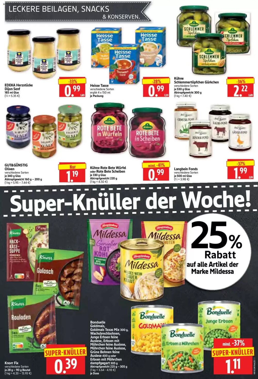 Edeka Herkules Prospekt (ab 22.12.2025) zum Blättern - Seite 15