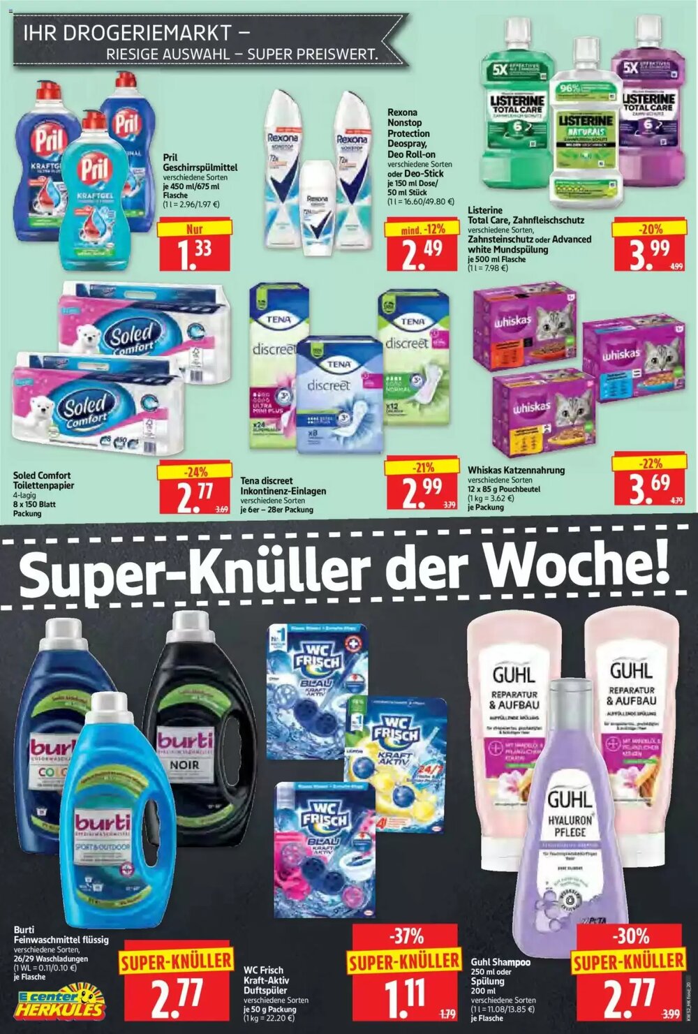Edeka Herkules Prospekt (ab 22.12.2025) zum Blättern - Seite 20