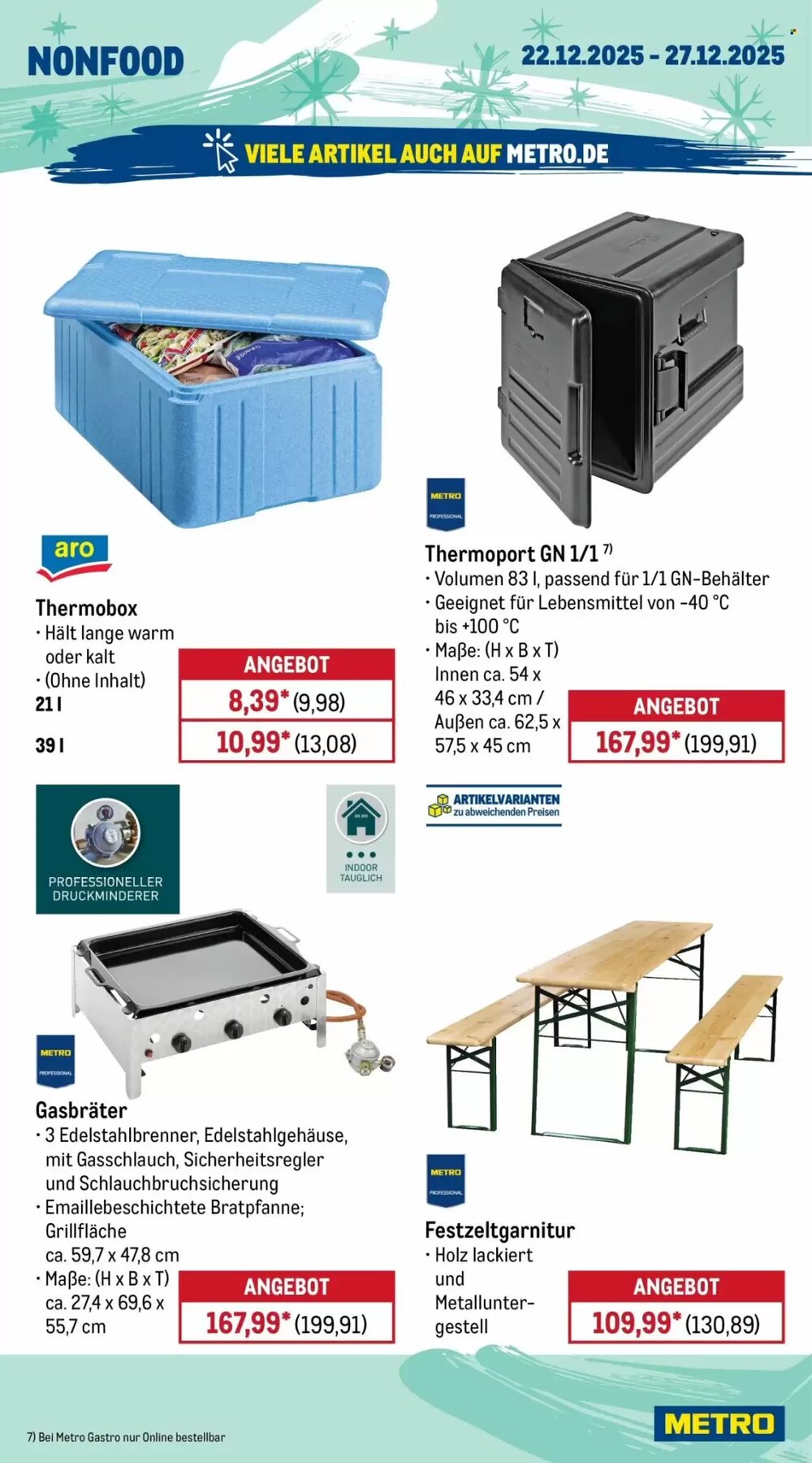 METRO Prospekt (ab 22.12.2025) zum Blättern - Seite 22