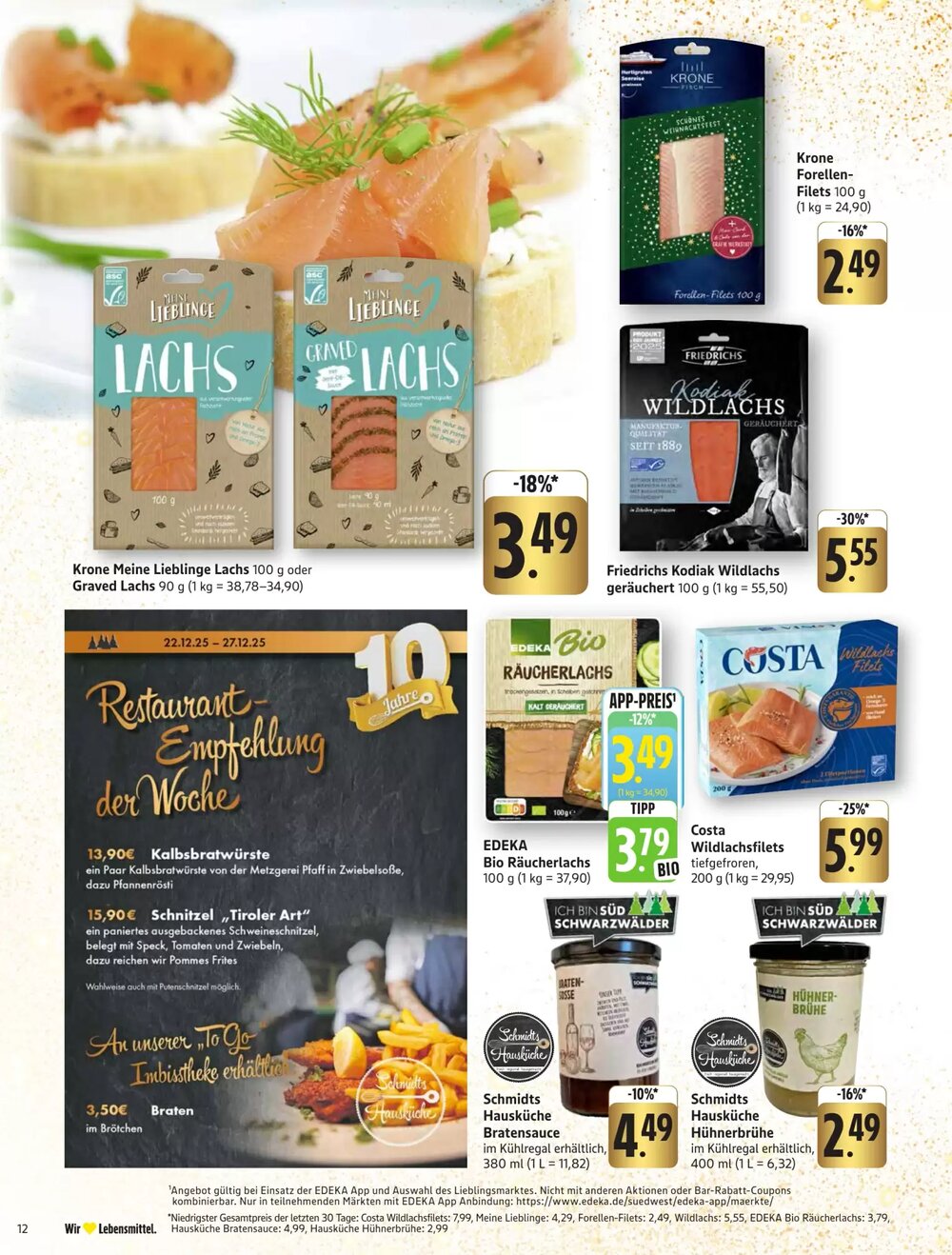 Schmidt's Märkte Prospekt (ab 22.12.2025) zum Blättern - Seite 12