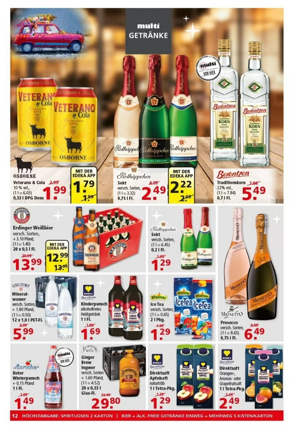 Multi Markt Prospekt (ab 22.12.2025) zum Blättern - Seite 12