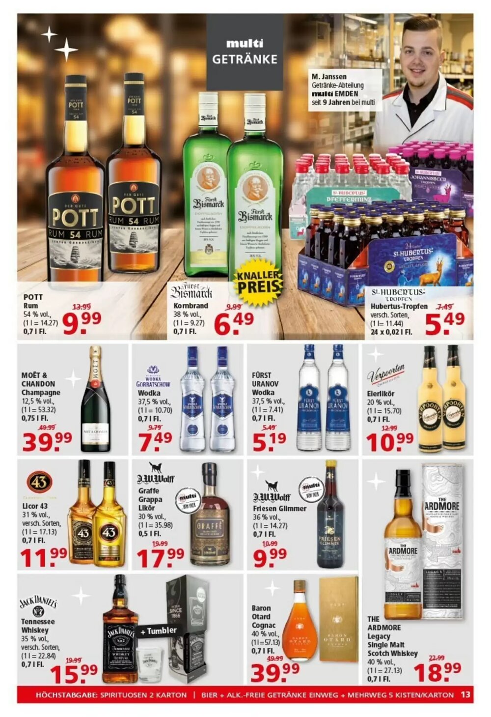 Multi Markt Prospekt (ab 22.12.2025) zum Blättern - Seite 13