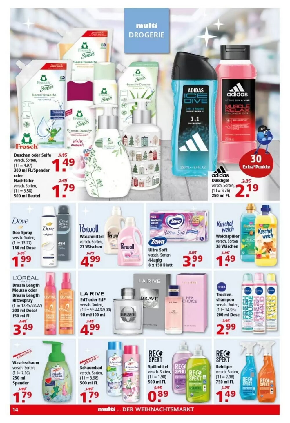 Multi Markt Prospekt (ab 22.12.2025) zum Blättern - Seite 14