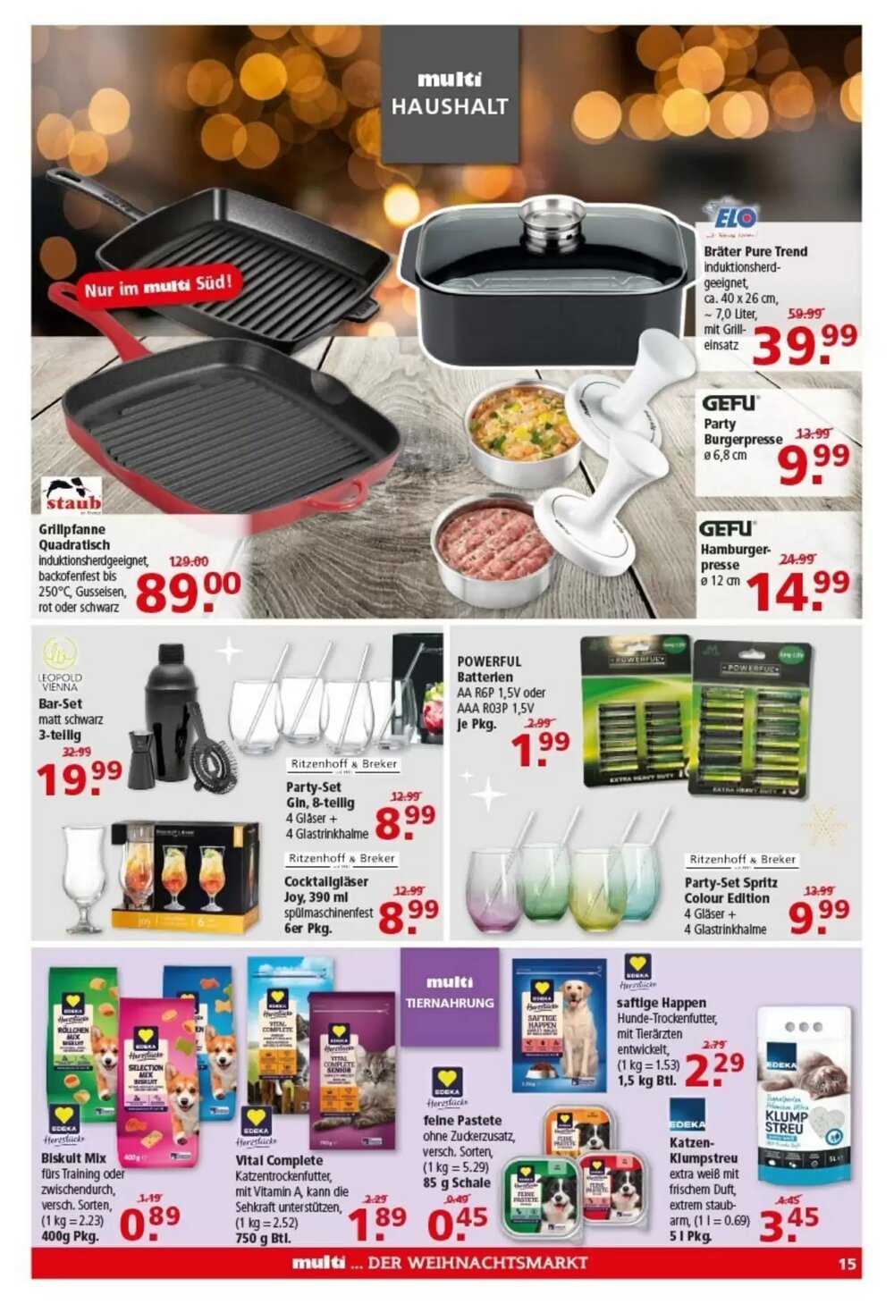 Multi Markt Prospekt (ab 22.12.2025) zum Blättern - Seite 15