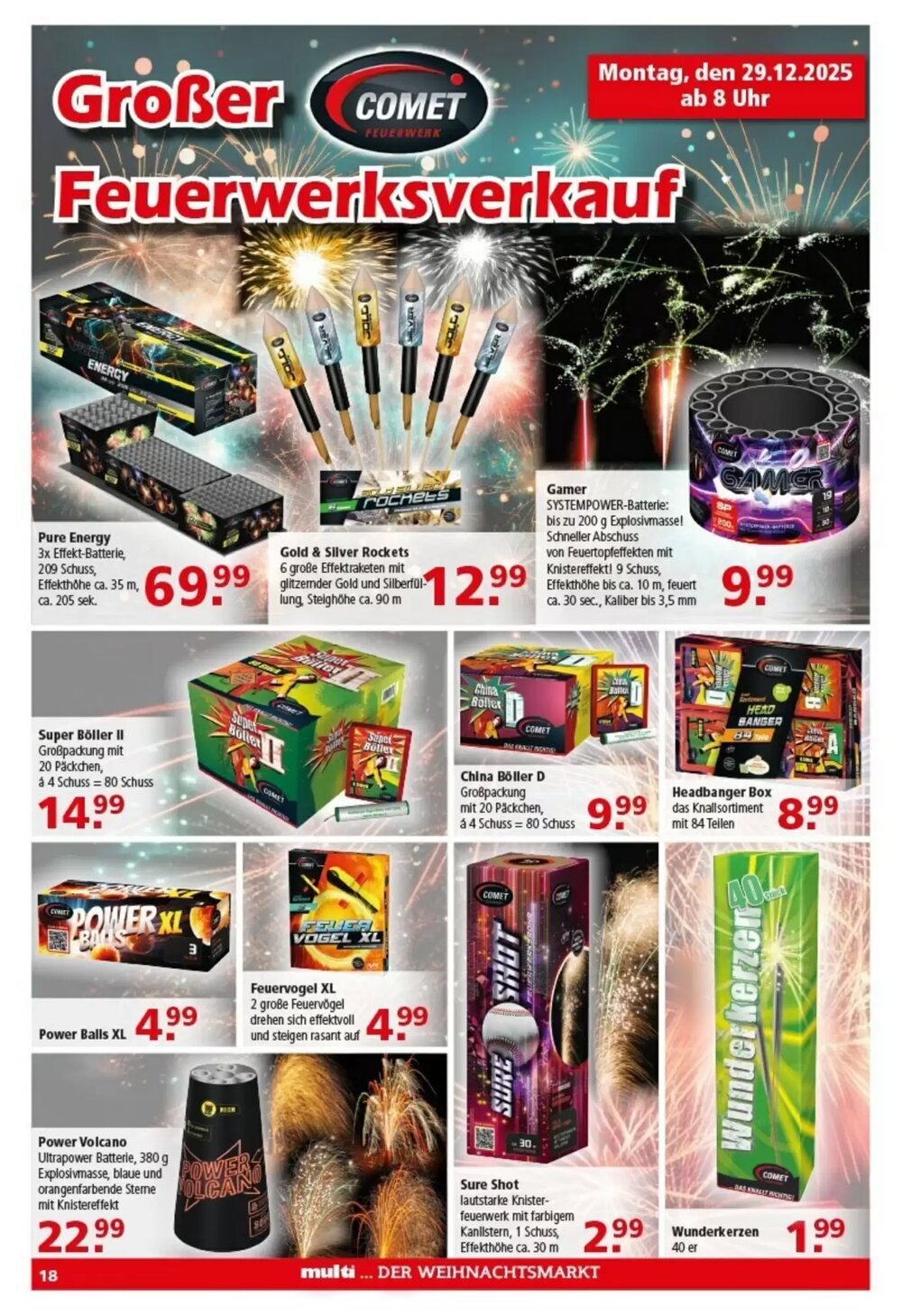 Multi Markt Prospekt (ab 22.12.2025) zum Blättern - Seite 18