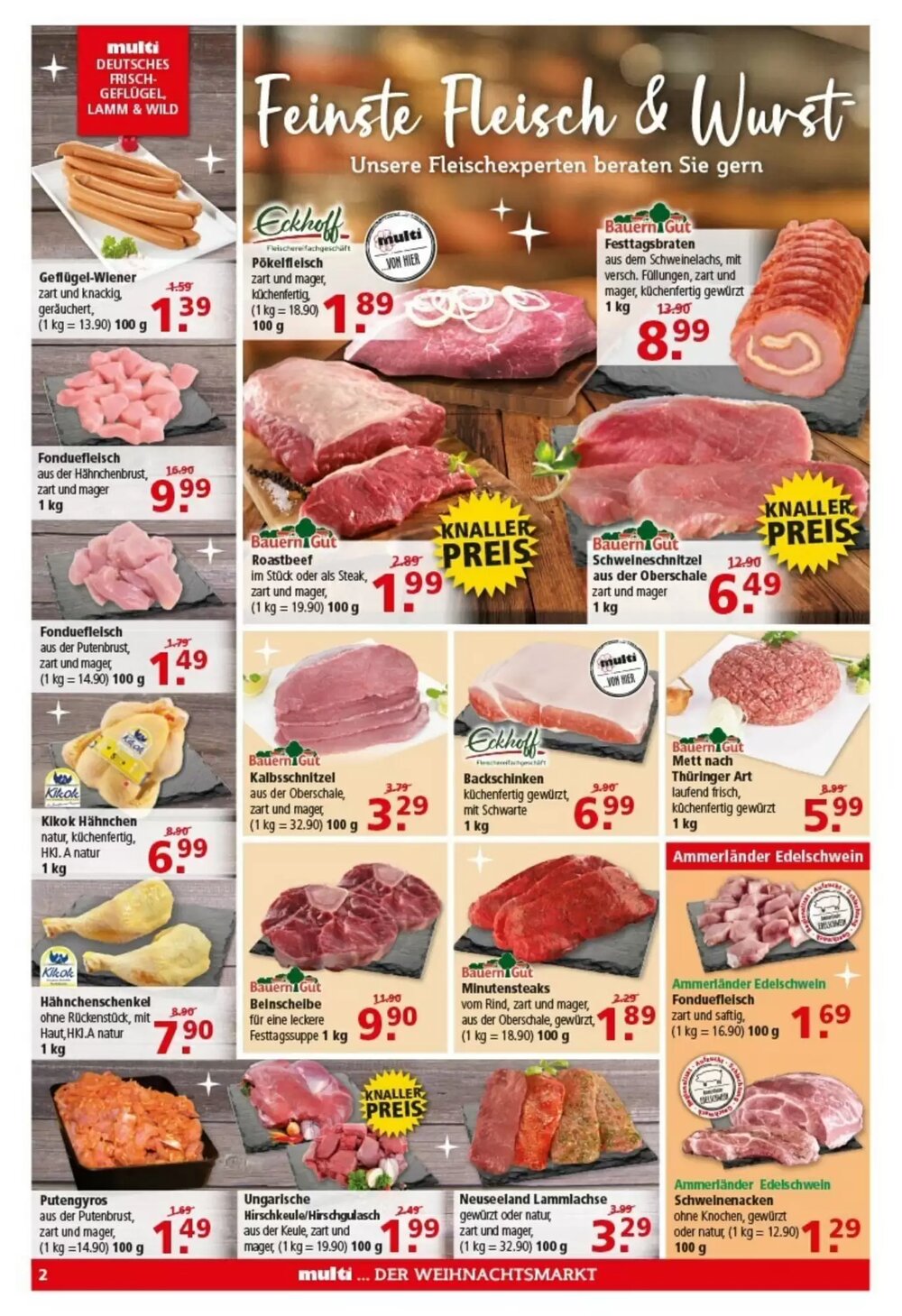 Multi Markt Prospekt (ab 22.12.2025) zum Blättern - Seite 2