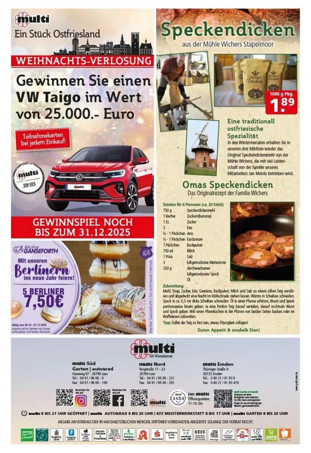 Multi Markt Prospekt (ab 22.12.2025) zum Blättern - Seite 20