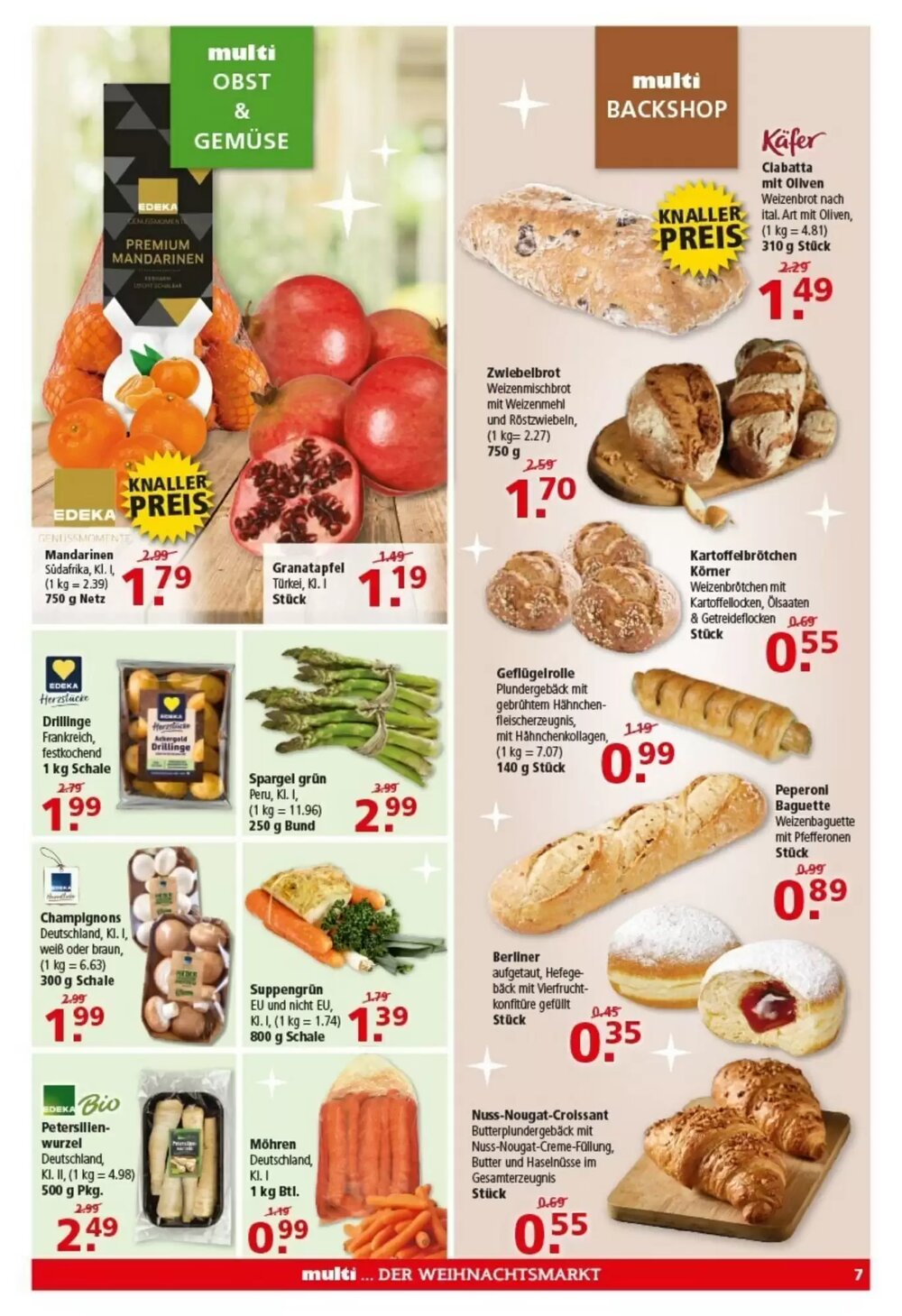 Multi Markt Prospekt (ab 22.12.2025) zum Blättern - Seite 7