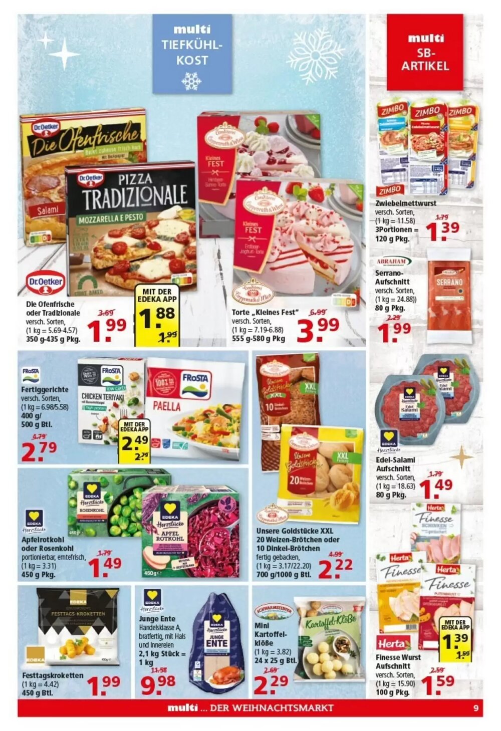 Multi Markt Prospekt (ab 22.12.2025) zum Blättern - Seite 9