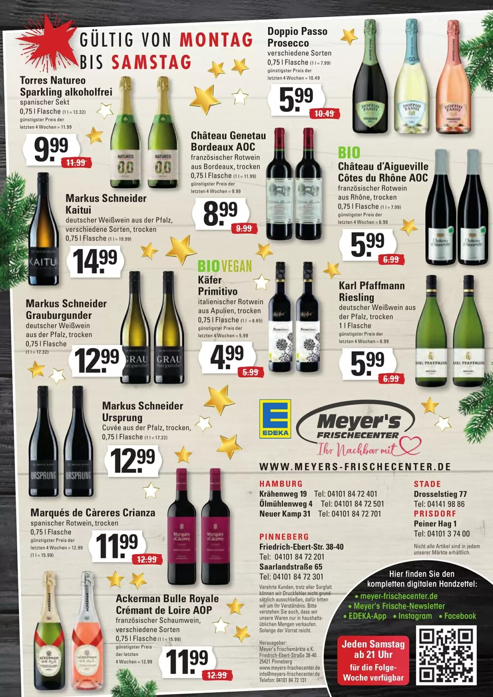 Meyer's Frischemarkt Prospekt (ab 22.12.2025) zum Blättern - Seite 16