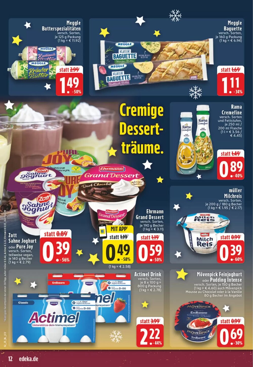 EDEKA Vogl Prospekt (ab 22.12.2025) zum Blättern - Seite 12