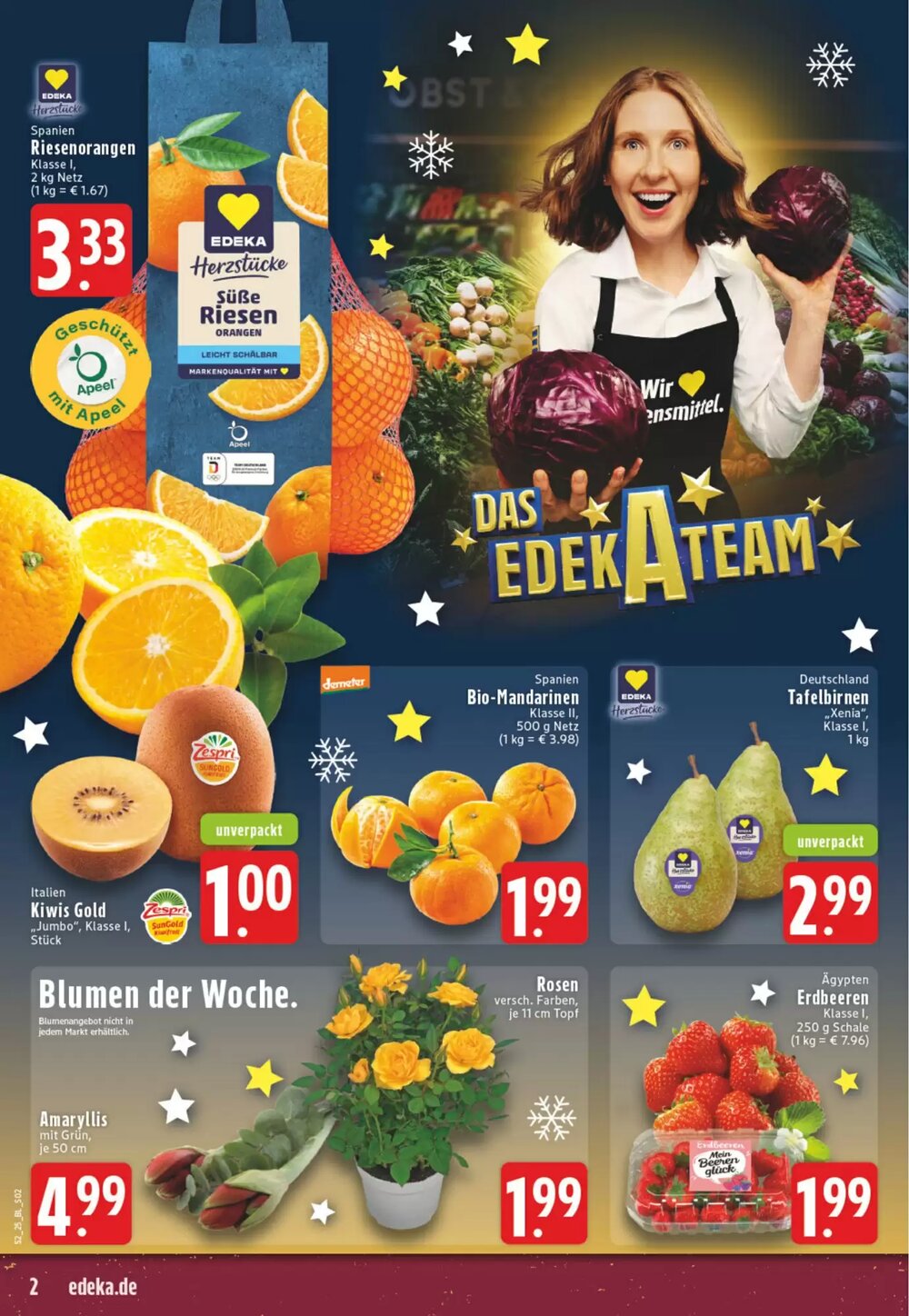 EDEKA Vogl Prospekt (ab 22.12.2025) zum Blättern - Seite 2