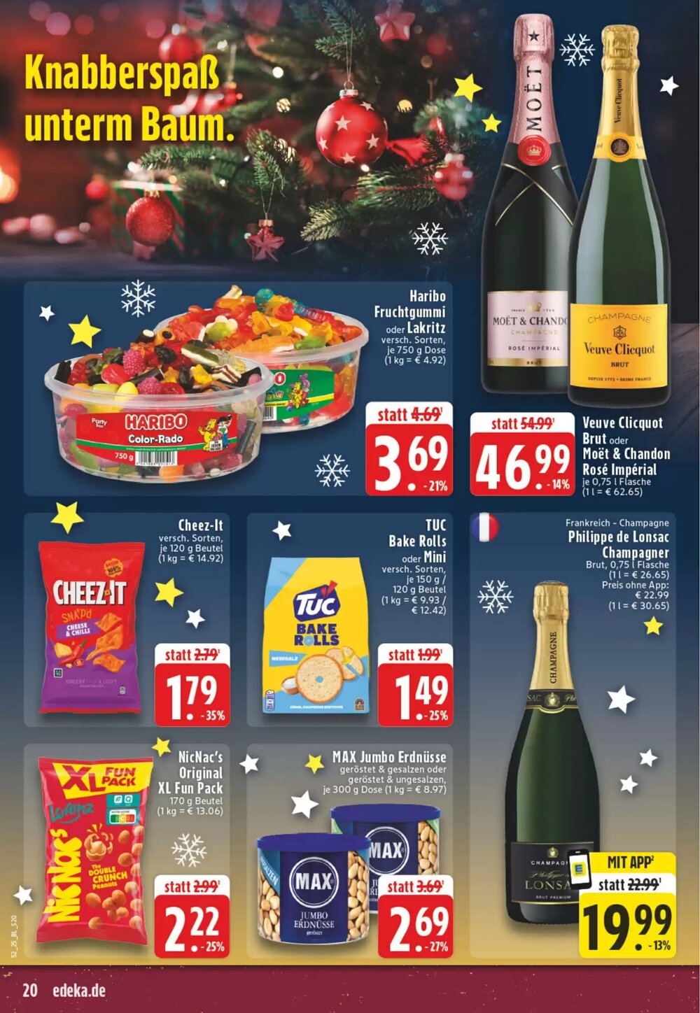 EDEKA Vogl Prospekt (ab 22.12.2025) zum Blättern - Seite 20