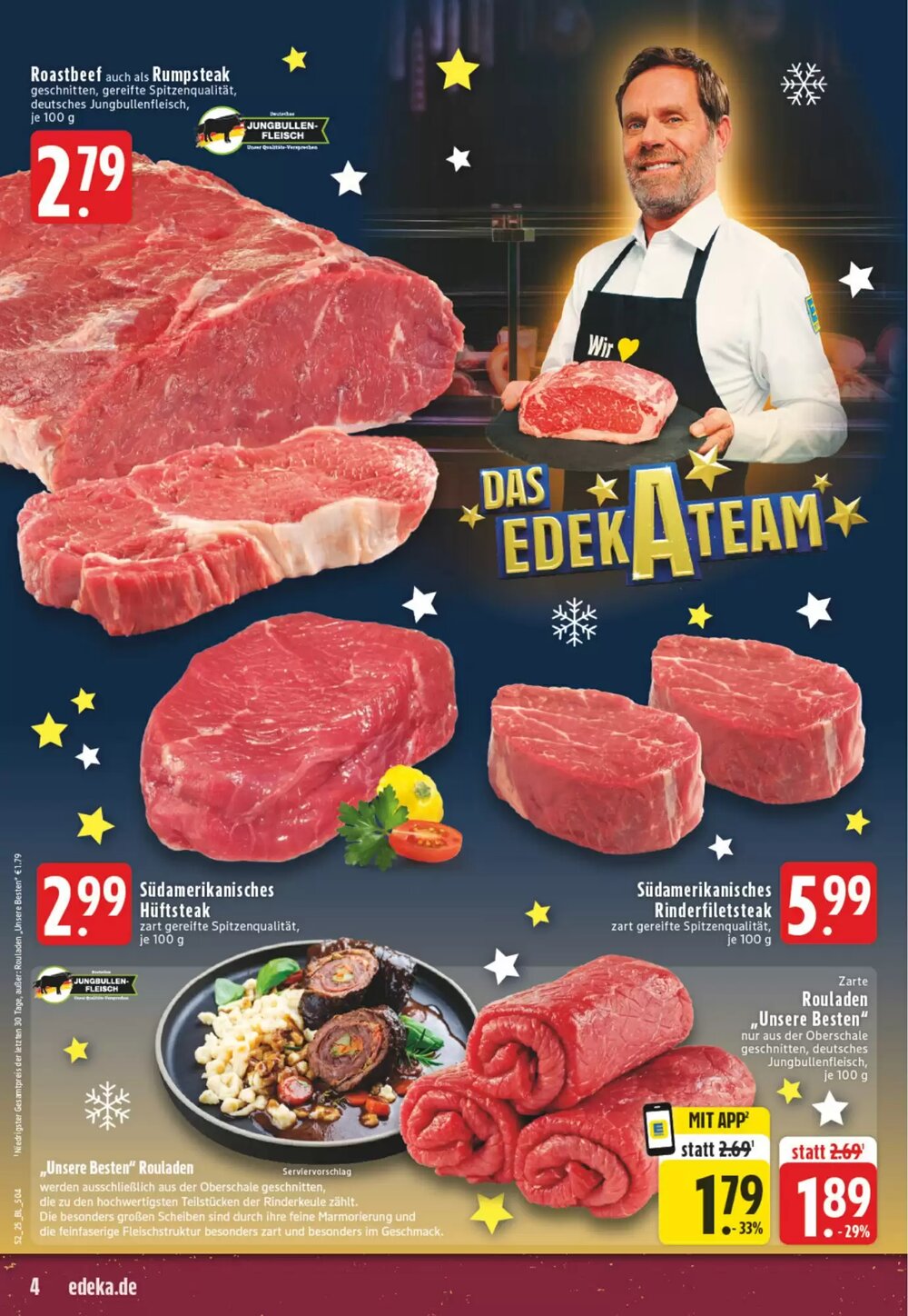 EDEKA Vogl Prospekt (ab 22.12.2025) zum Blättern - Seite 4