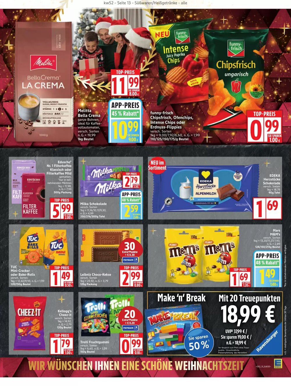 Edeka Prospekt (ab 22.12.2025) zum Blättern - Seite 13