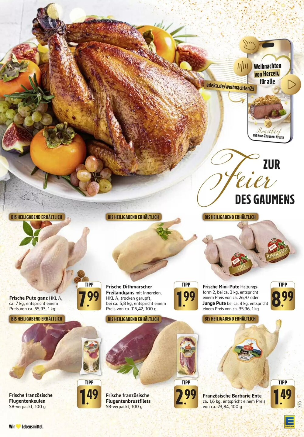 EDEKA Berger Prospekt (ab 22.12.2025) zum Blättern - Seite 12