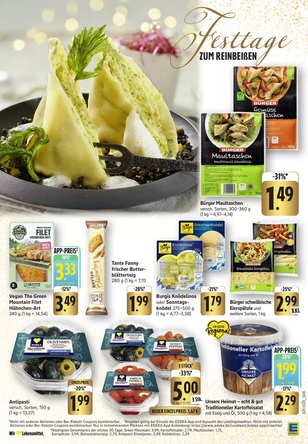 EDEKA Berger Prospekt (ab 22.12.2025) zum Blättern - Seite 20