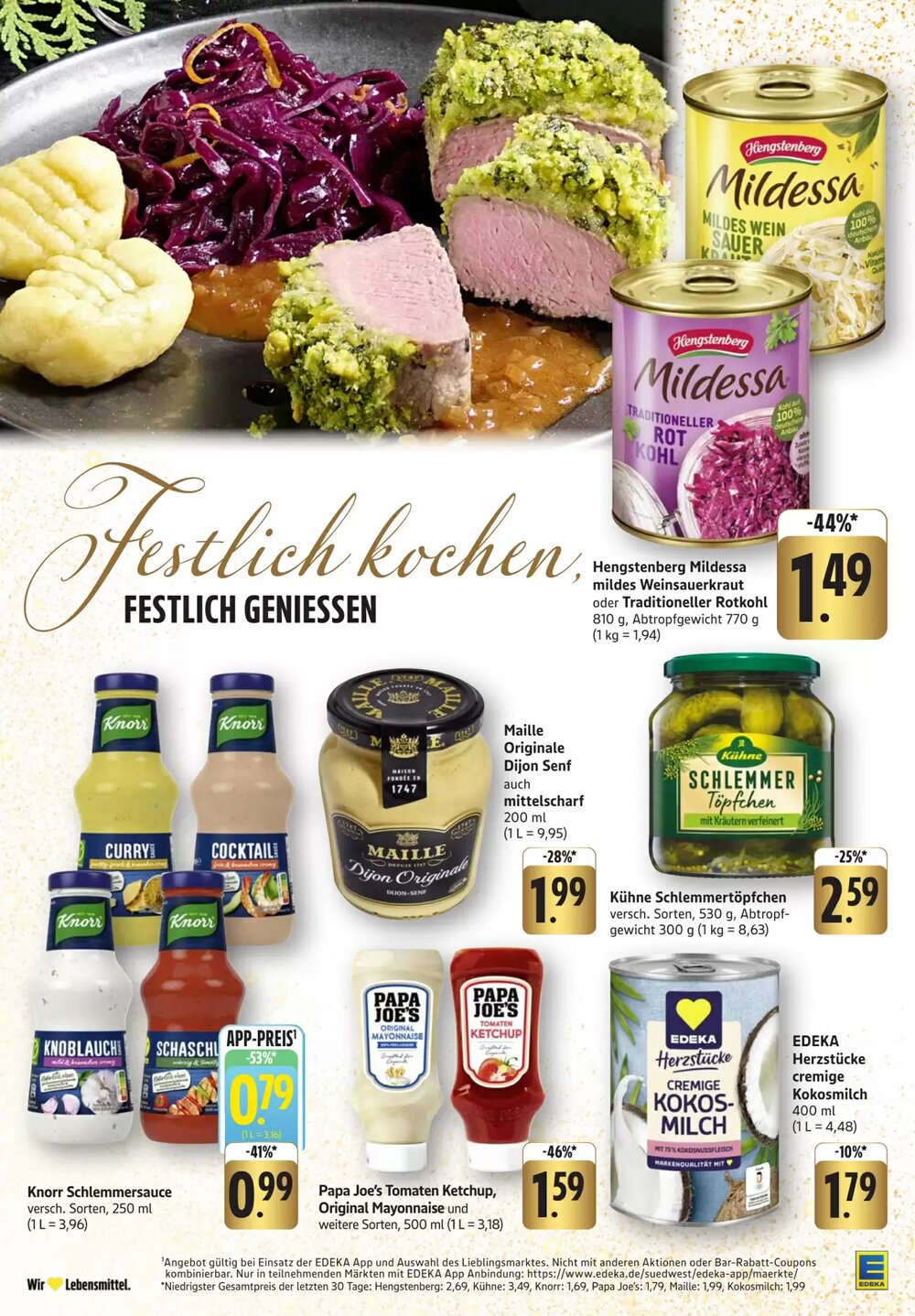 EDEKA Berger Prospekt (ab 22.12.2025) zum Blättern - Seite 26