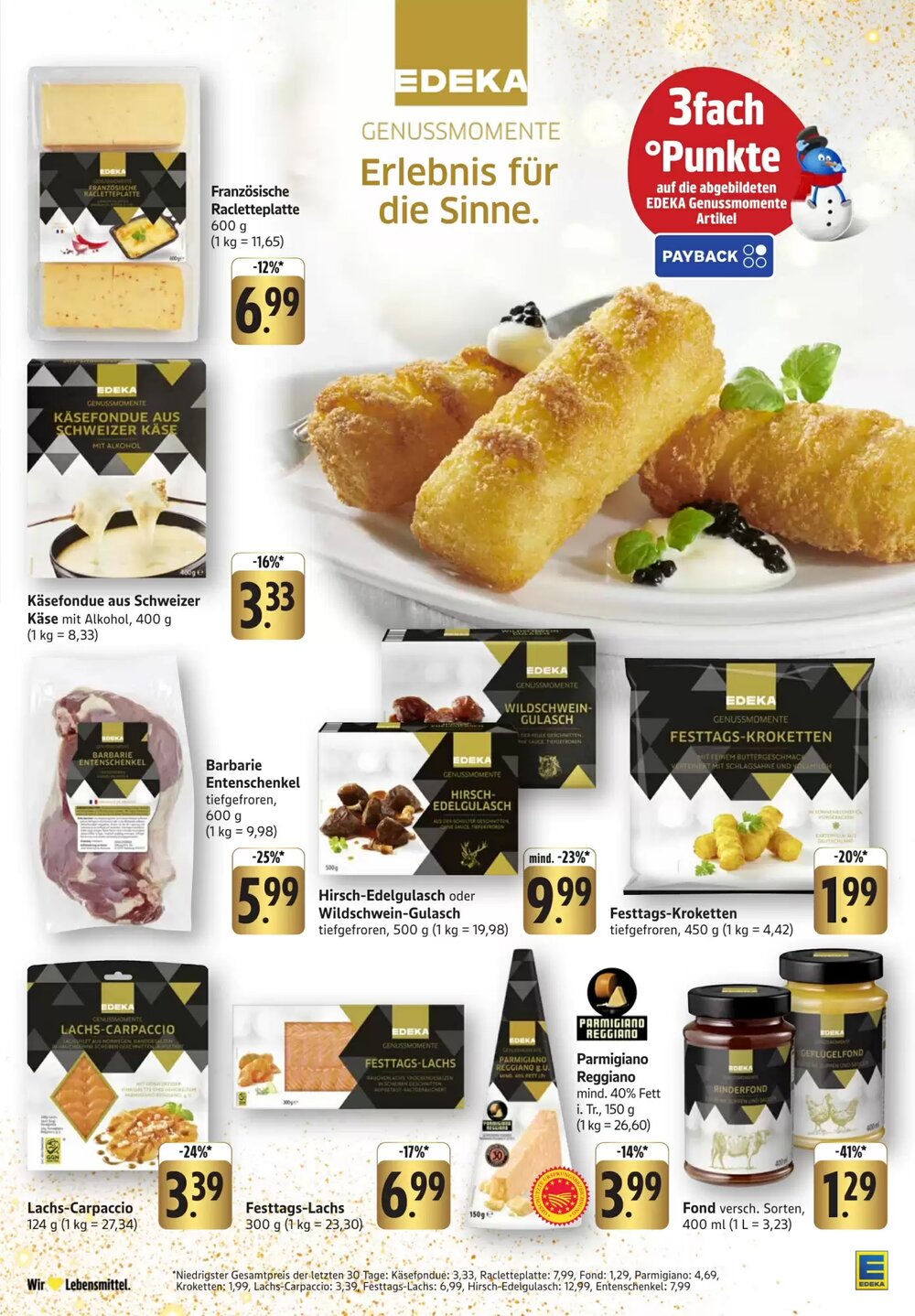 EDEKA Berger Prospekt (ab 22.12.2025) zum Blättern - Seite 3