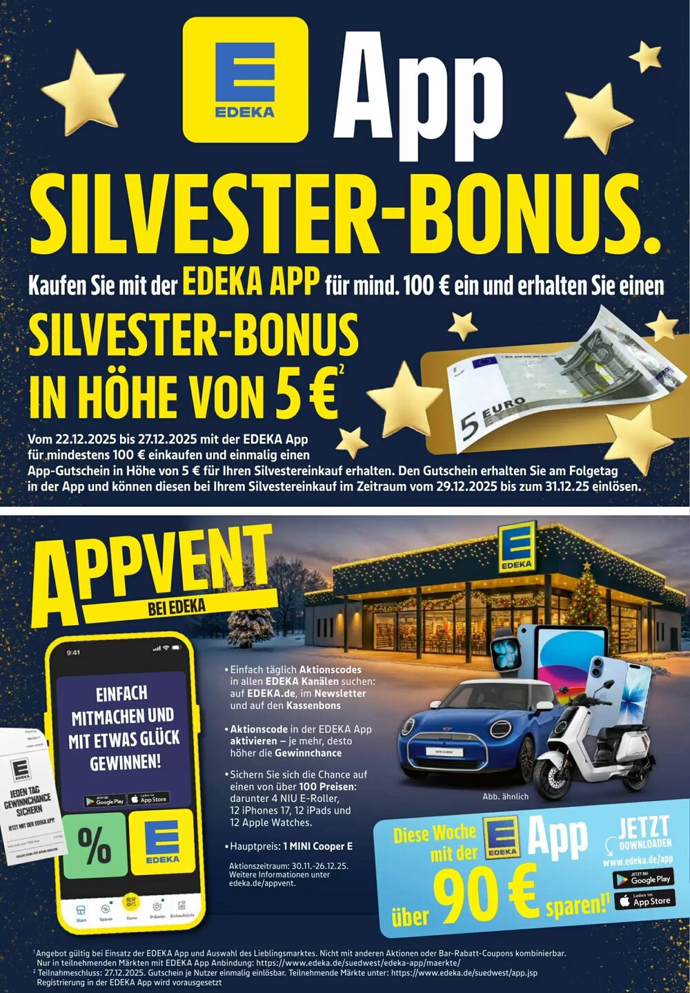 EDEKA Berger Prospekt (ab 22.12.2025) zum Blättern - Seite 30