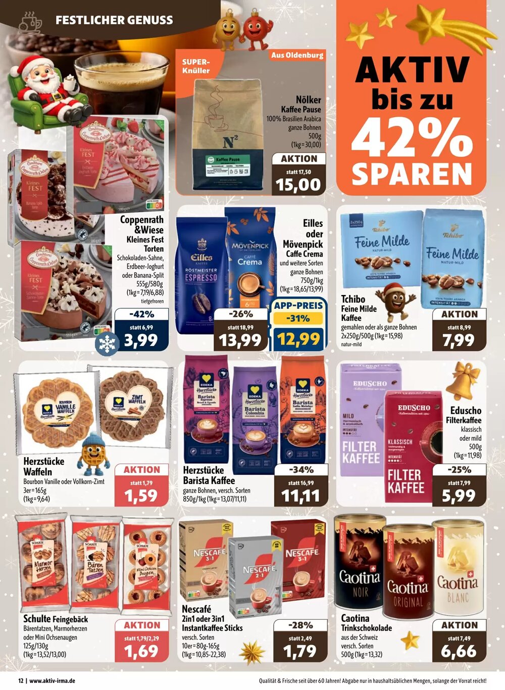 Aktiv Irma Prospekt (ab 22.12.2025) zum Blättern - Seite 12