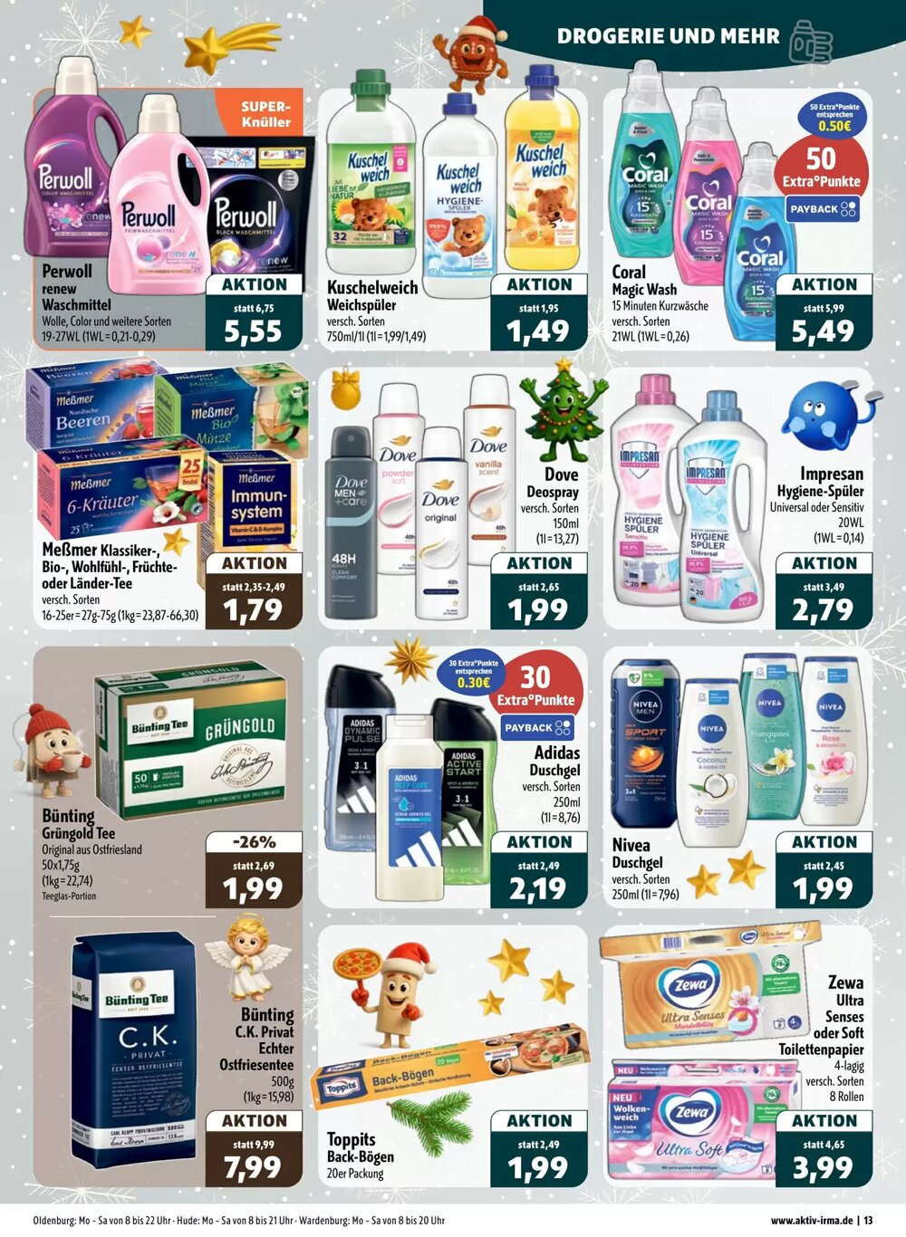 Aktiv Irma Prospekt (ab 22.12.2025) zum Blättern - Seite 13